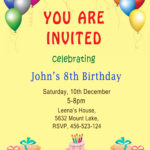 10 Awesome Create Invitation Card Birthday Invitation Card Birthday