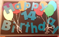 14 Year Old Birthday Cards Card Design Template