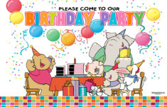 25 Kids Party Invites With Envelopes Kids Birthday Invitations