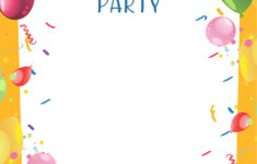 7 Cute And Fun Birthday Invitation Templates Dolanpedia