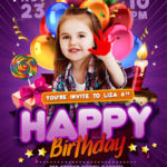 Baby Birthday Invitation Designs Examples 17 In Publisher Word