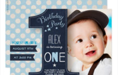 Baby Boy First Birthday Designs Examples 14 In PSD AI EPS