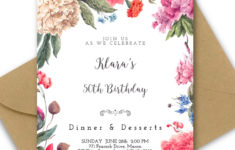 Create Your Own Birthday Invitation In Minutes Download Print Or Send