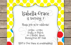 Editable Birthday Invitations Templates Free New Colorful Bunting