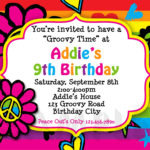 Free 10 Year Old Girls Birthday Invitation