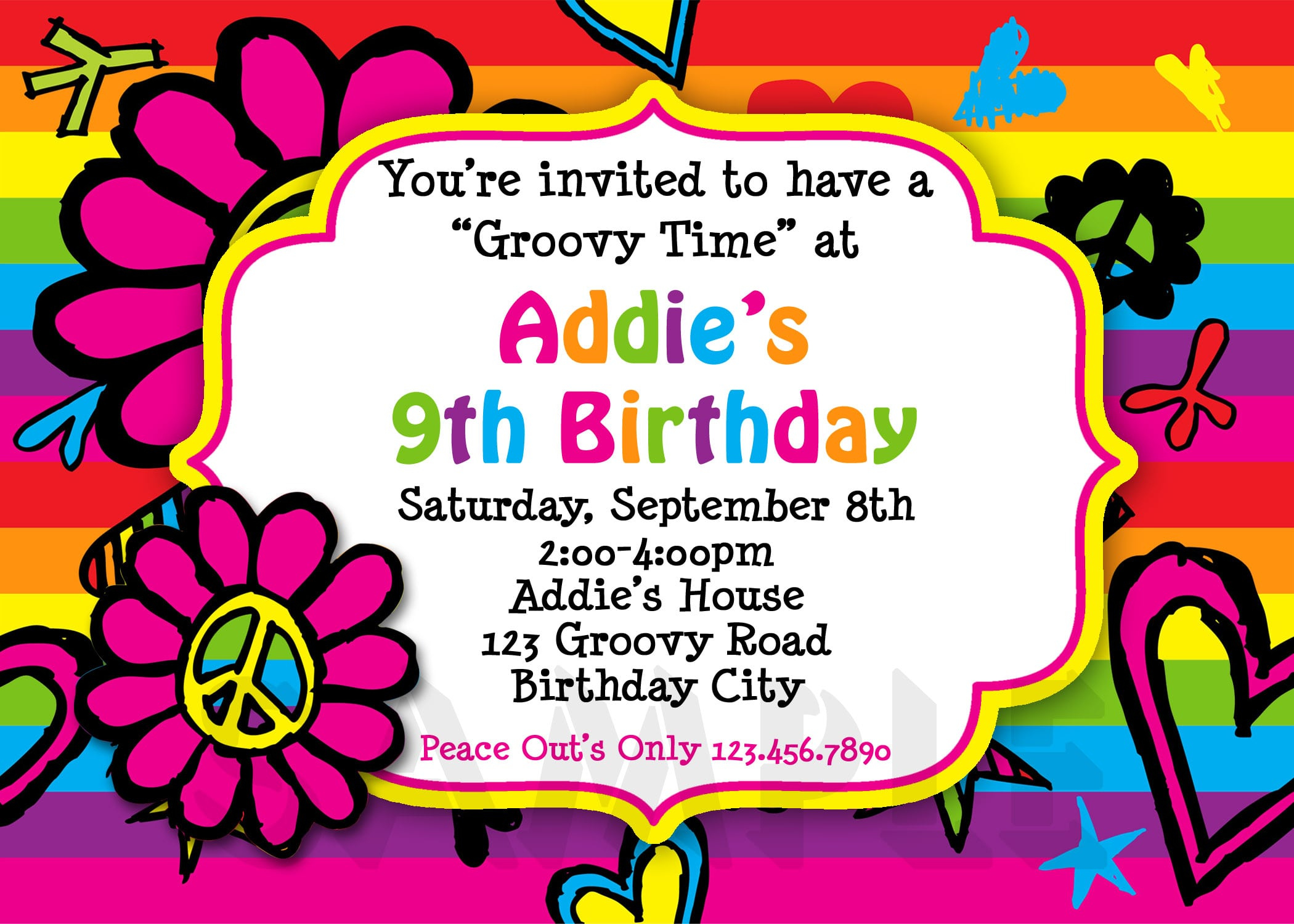 Birthday Invitations Free Printable Girl 10 Birthday Invitations FREE 