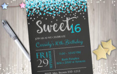 FREE 15 Sweet 16 Invitation Designs Examples In PSD AI EPS