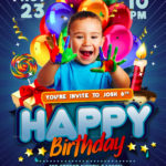 FREE 16 Children Birthday Invitation Designs Examples In Word PSD