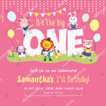 FREE 16 Children Birthday Invitation Designs Examples In Word PSD