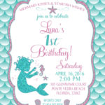 FREE 7 Mermaid Birthday Invitation Designs Examples In PSD AI