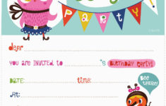 Free Birthday Invitation Maker Online BirthdayBuzz