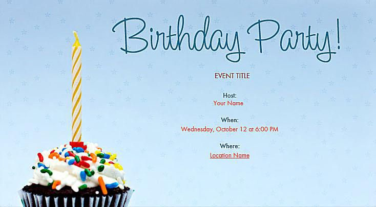 Free Birthday Invitations Online