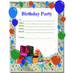 Free Birthday Invitations Printables