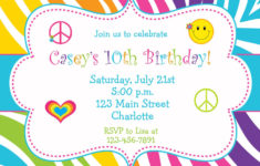 Free Print Birthday Invitations At Home Birthday Party Invitations