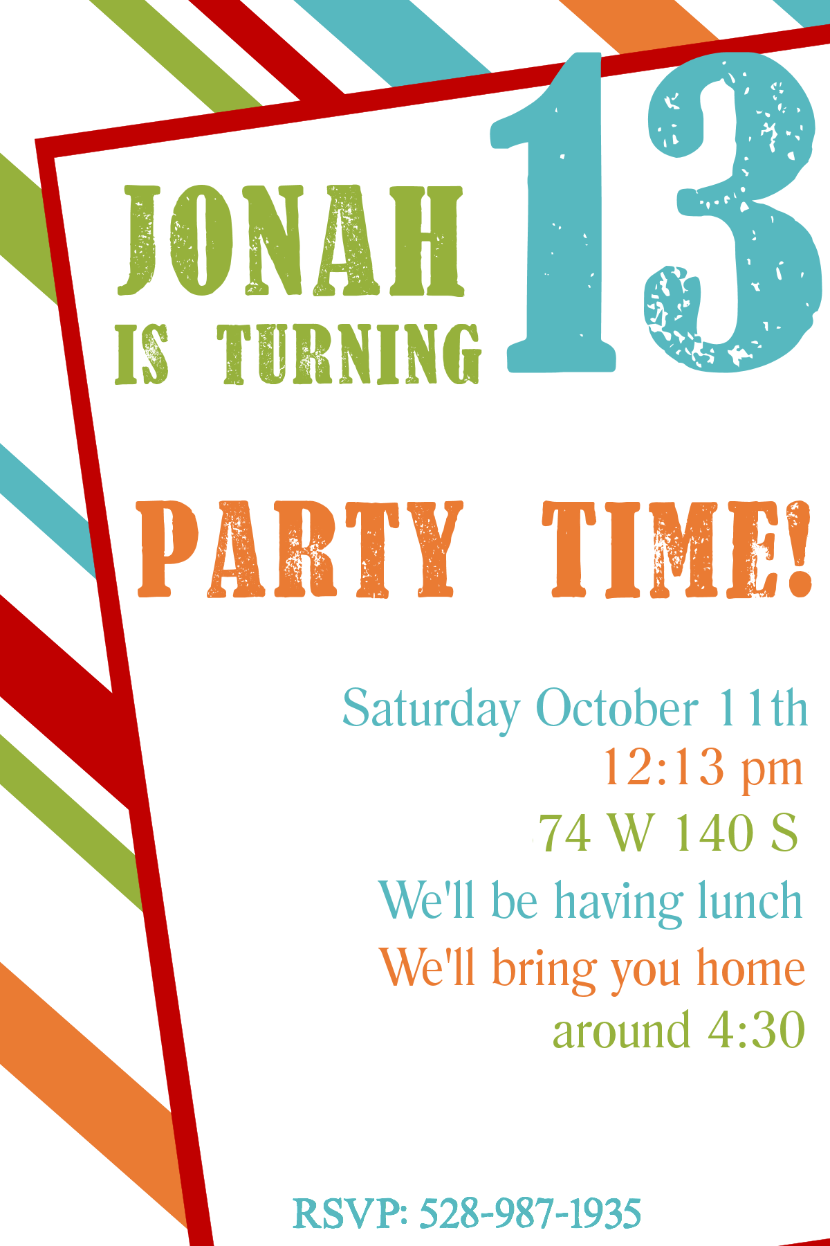 Free Birthday Party Invites Printable Birthday Invitations FREE Printable