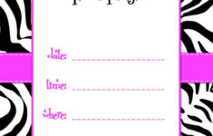 Free Printable Birthday Invitations Online FREE Printable Birthday