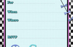 Free Printable Boys Birthday Party Invitations Boy Birthday