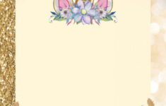 FREE PRINTABLE Colorful Unicorn Birthday Invitation Templates DREVIO