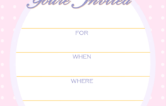 FREE Printable Golden Unicorn Birthday Invitation Template Download