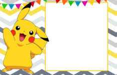 FREE Printable Pokemon Invitation Templates Pokemon Birthday Invites