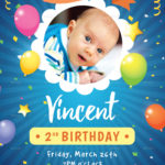 Kids Birthday Invitation By Creativestoree GraphicRiver