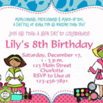 Kids Birthday Party Invitation Template Free SampleTemplatess