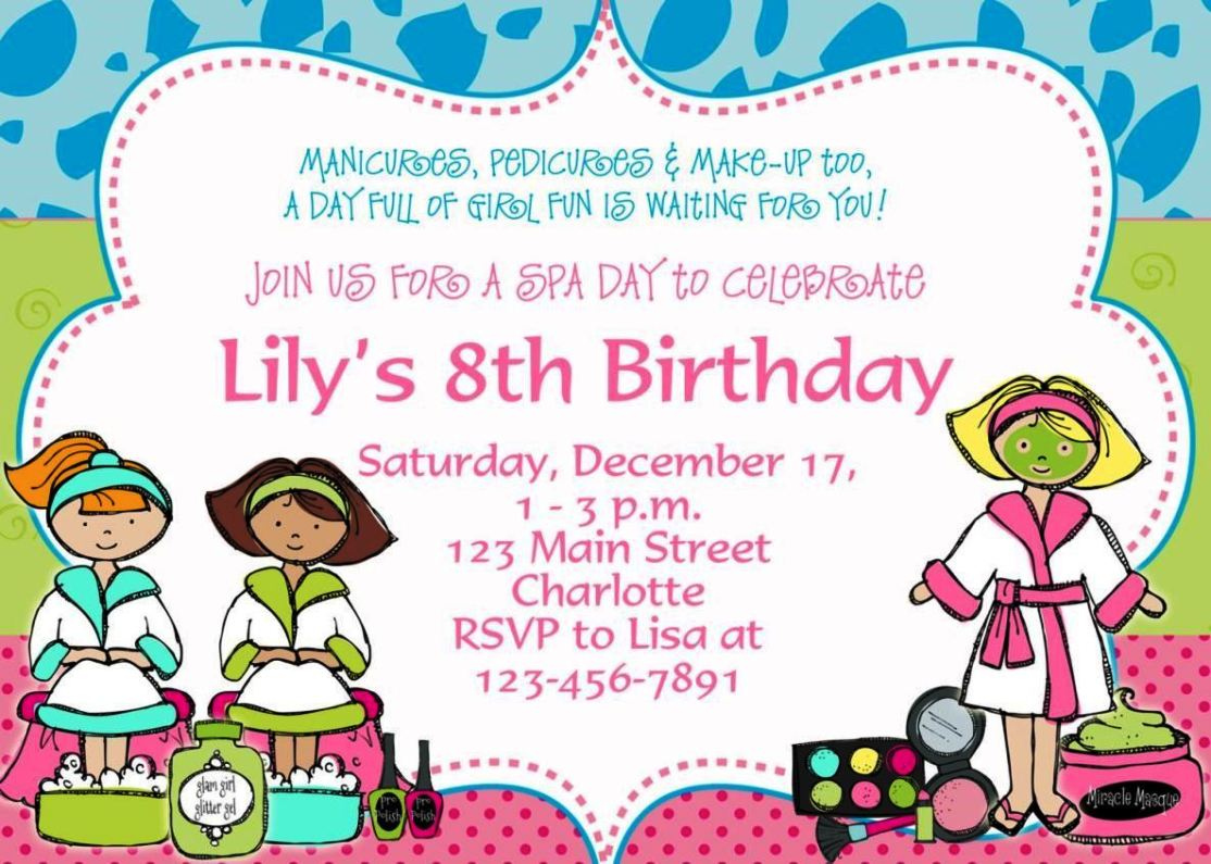 Kids Birthday Party Invitation Template Free SampleTemplatess 