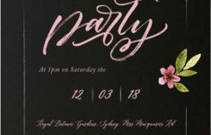 Our Top 10 Birthday Invitation Templates For Teenagers Paperlust