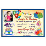 Personalised Birthday Invitation Card Pack Of 50 Pcs Buy Online At