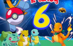 Pokemon Birthday Party Invitation Fantastic Invite