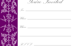 Printable Birthday Invitations