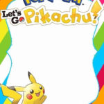 Printable Pokemon Birthday Invitations Beautiful Free Pikachu Birthday