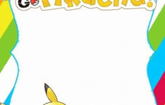 Printable Pokemon Birthday Invitations Beautiful Free Pikachu Birthday